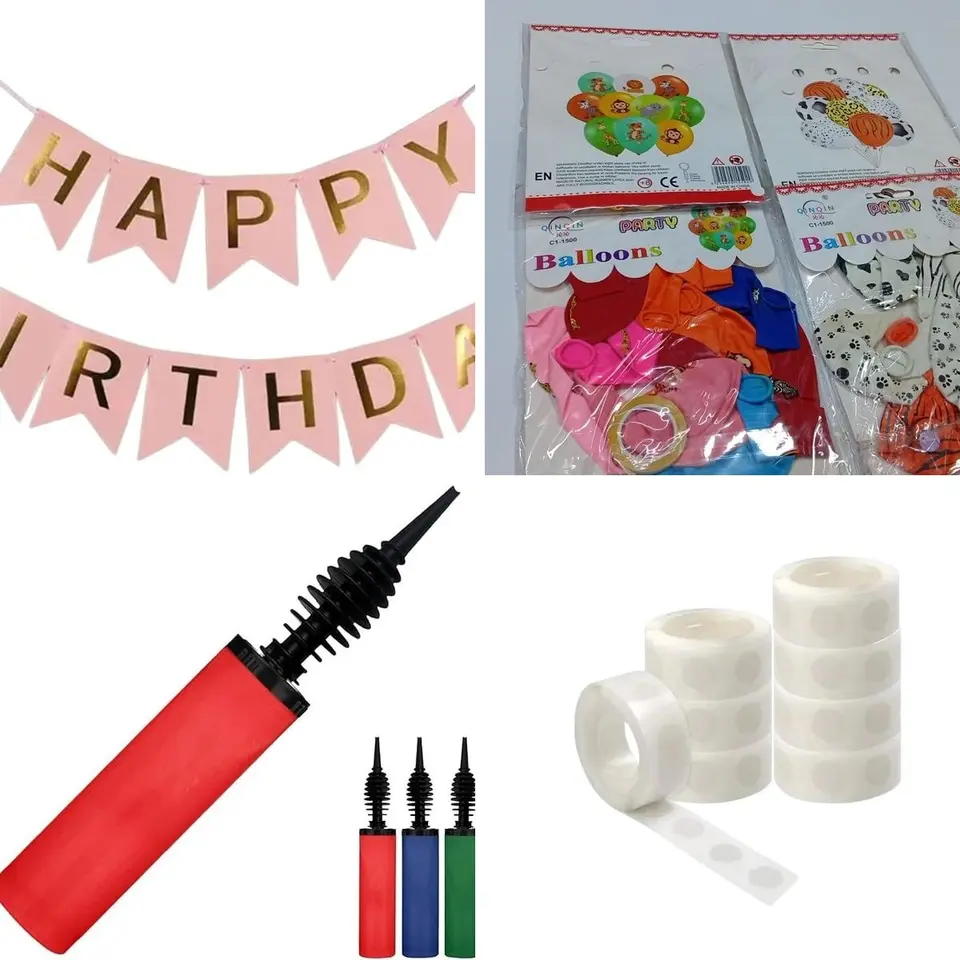 Complete Birthday Party, 10 Kids: what is in the box