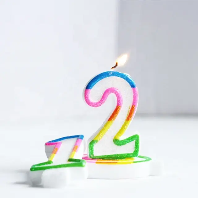 Birthday Number Candles