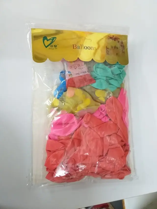 Plain Coloured Balloons