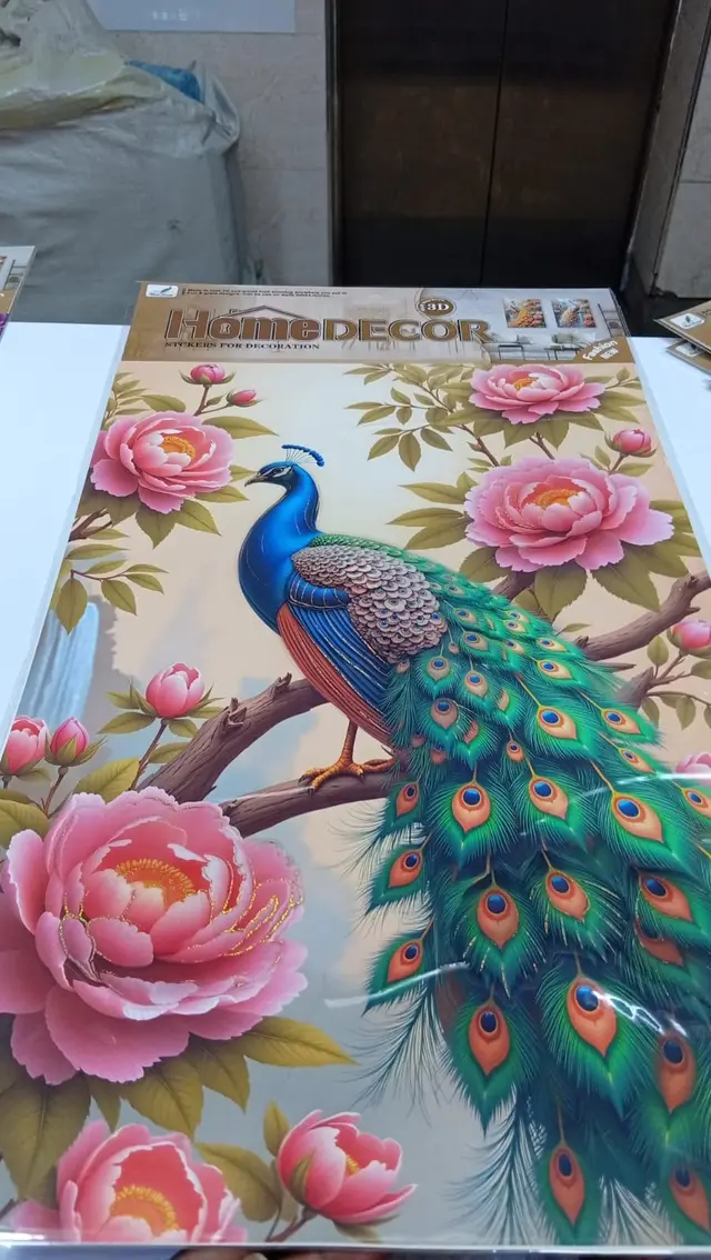 Peacock stickers