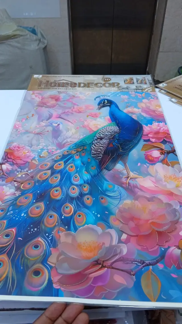 Peacock stickers