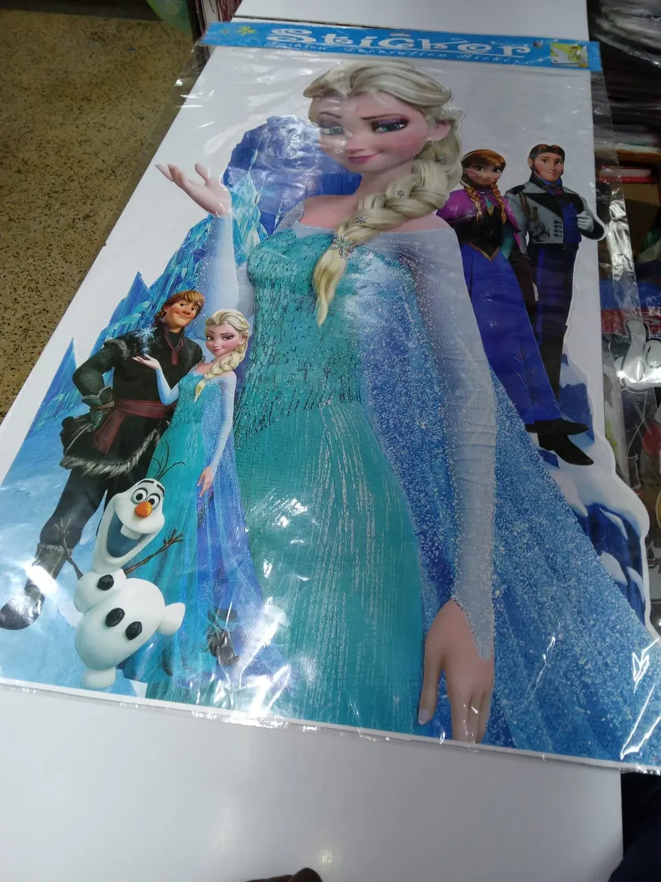 Big cartoon stickers