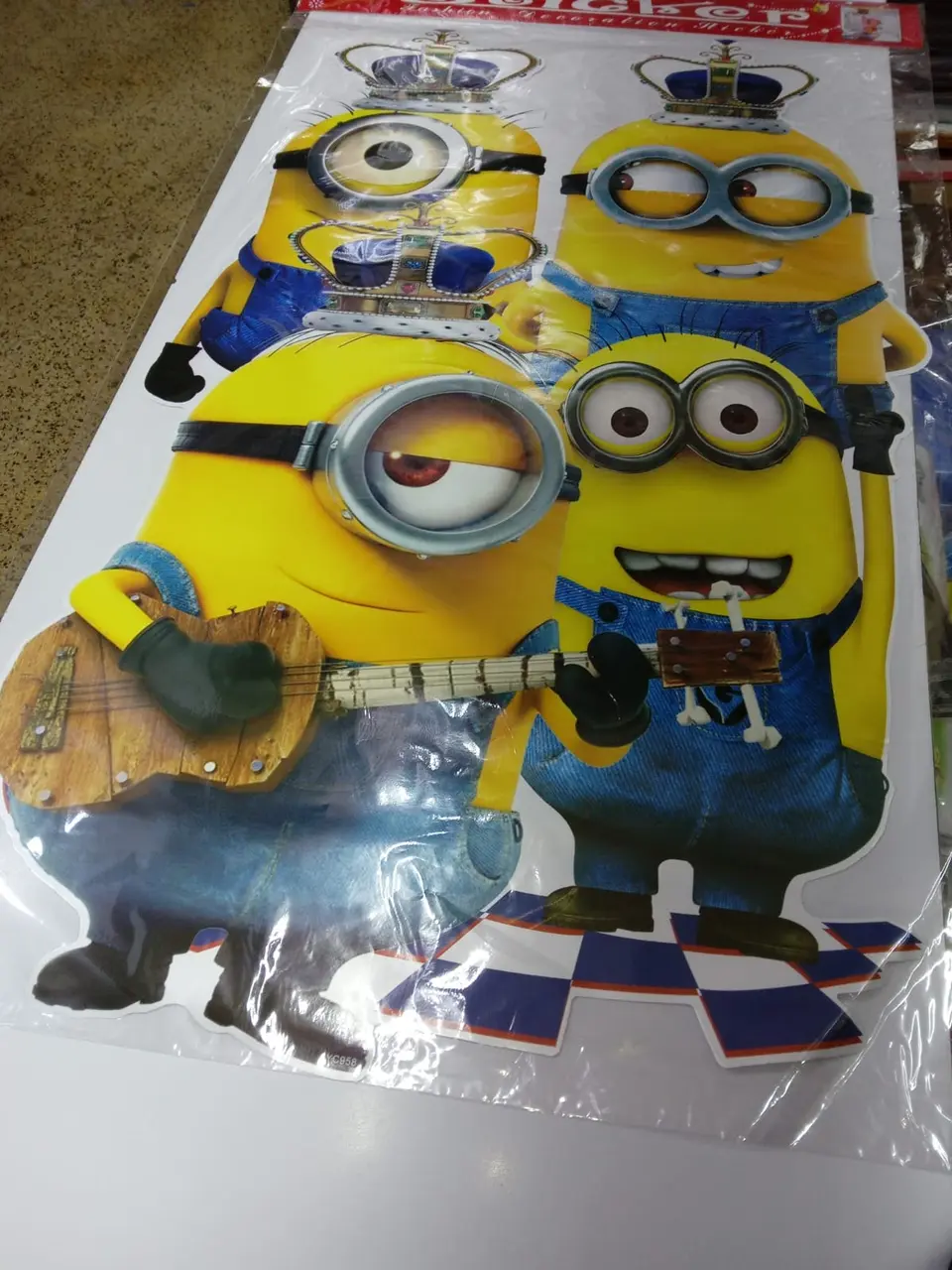Big cartoon stickers