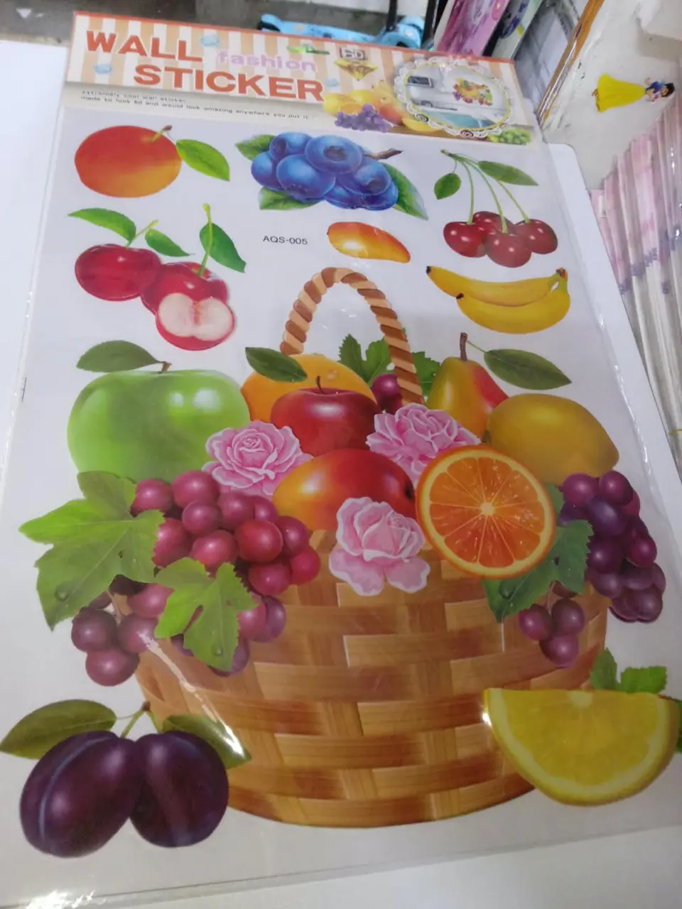 Fruit and kitchen stickers