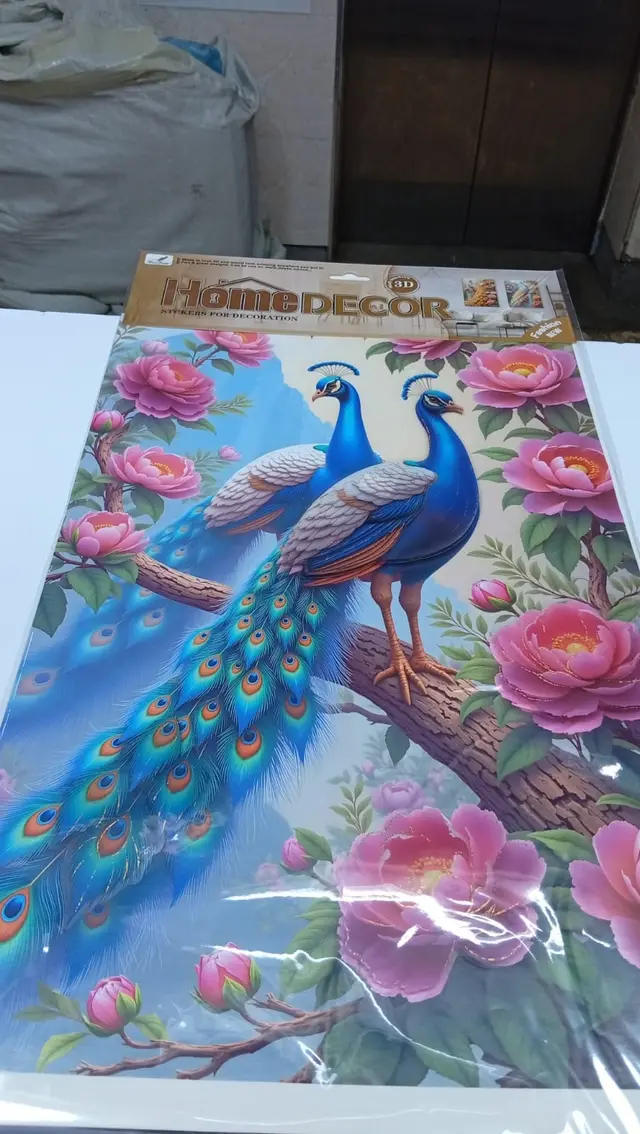 Peacock stickers