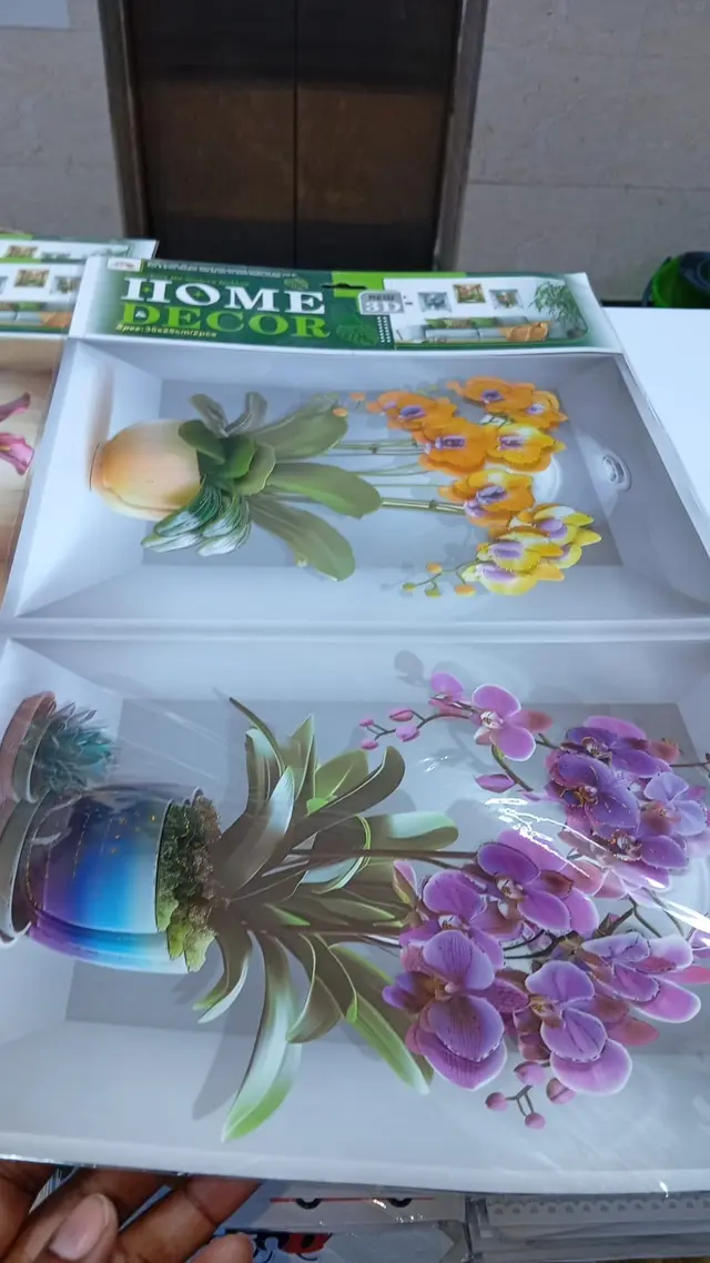 2-in-1 flower stickers