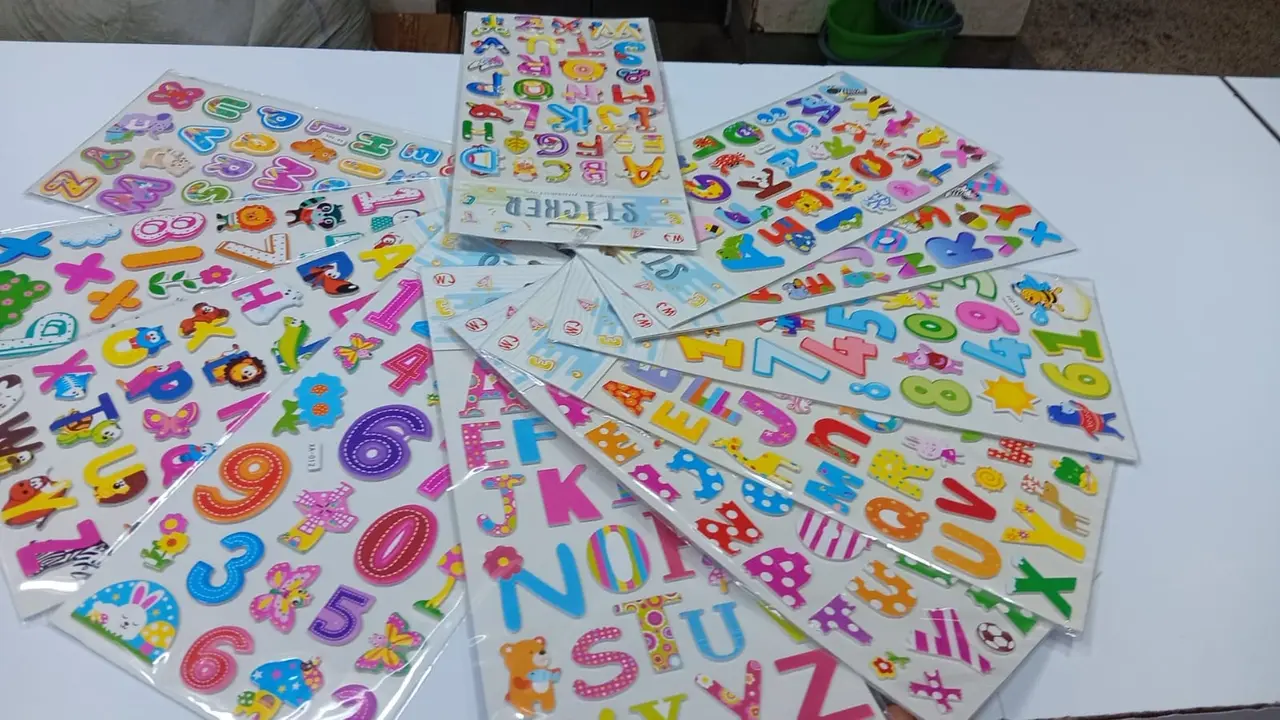 Learning stickers
