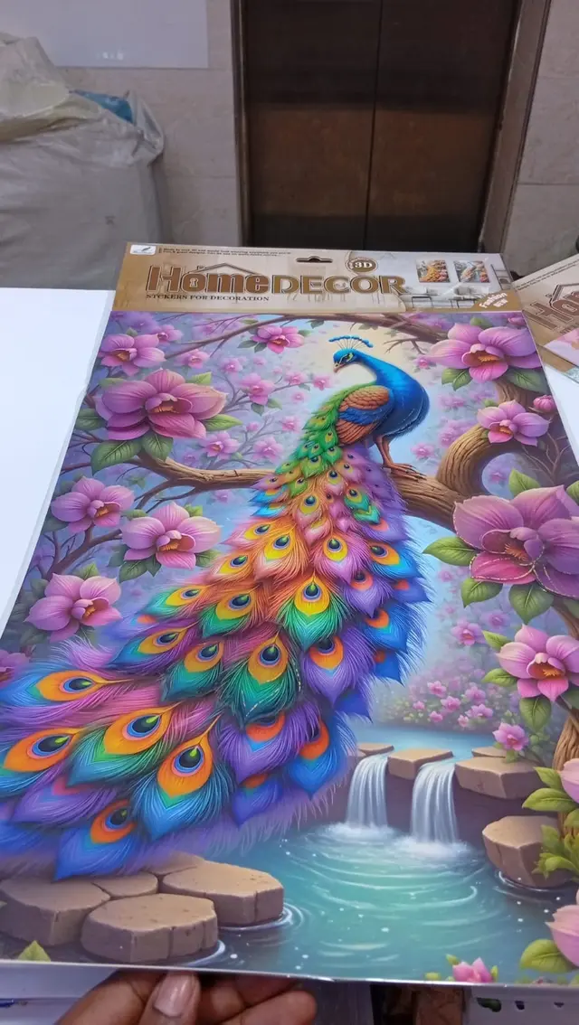 Peacock stickers