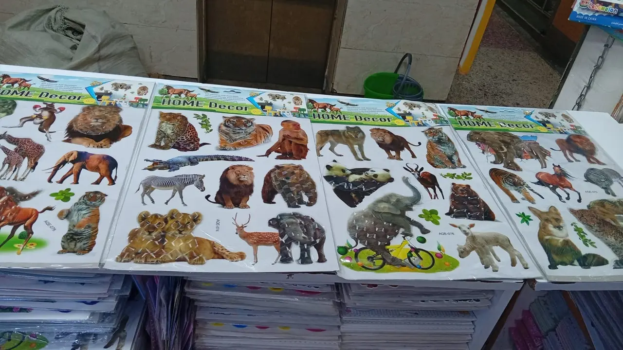 Animal stickers