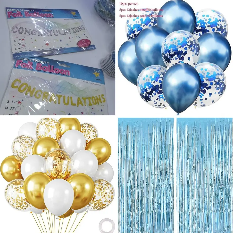Graduation and Congrats Party: what is in the box