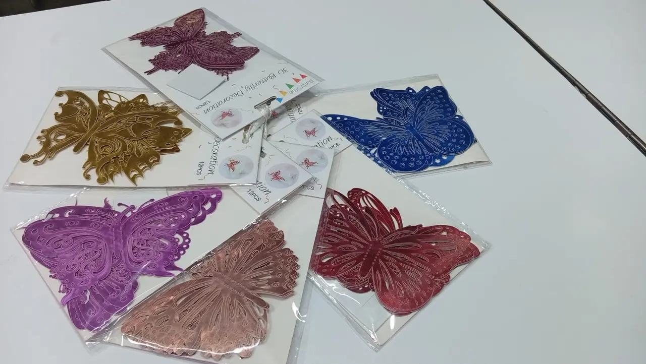 Butterflies, pack of 12