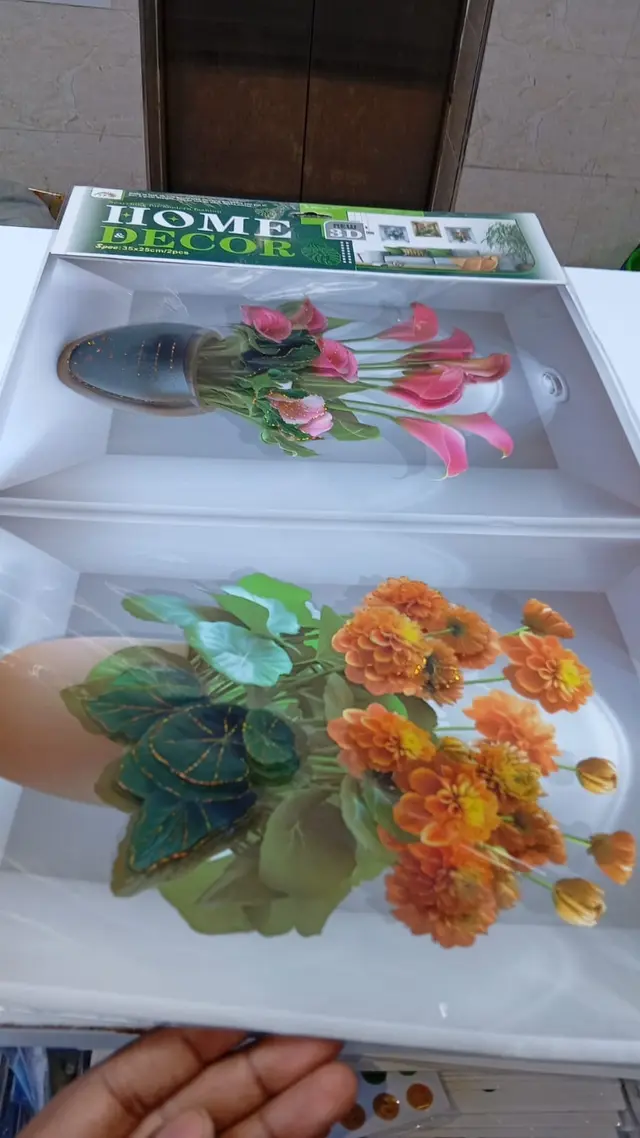 2-in-1 flower stickers
