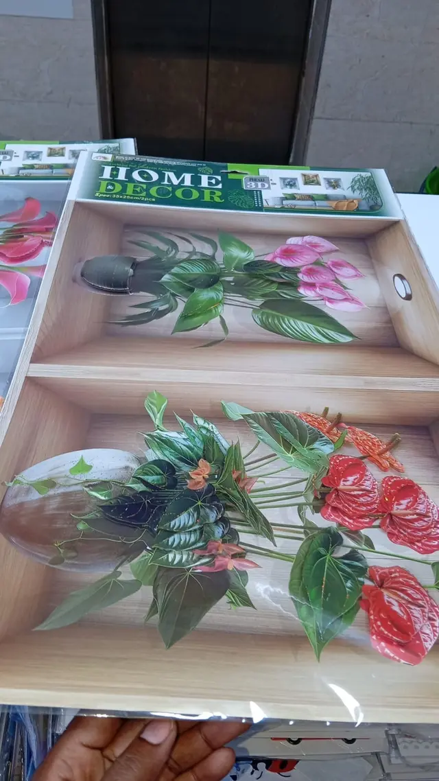 2-in-1 flower stickers