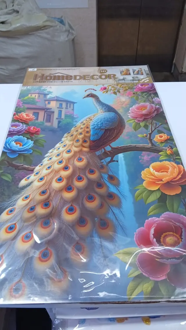 Peacock stickers